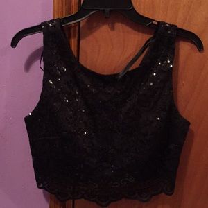 2 piece homecoming dress